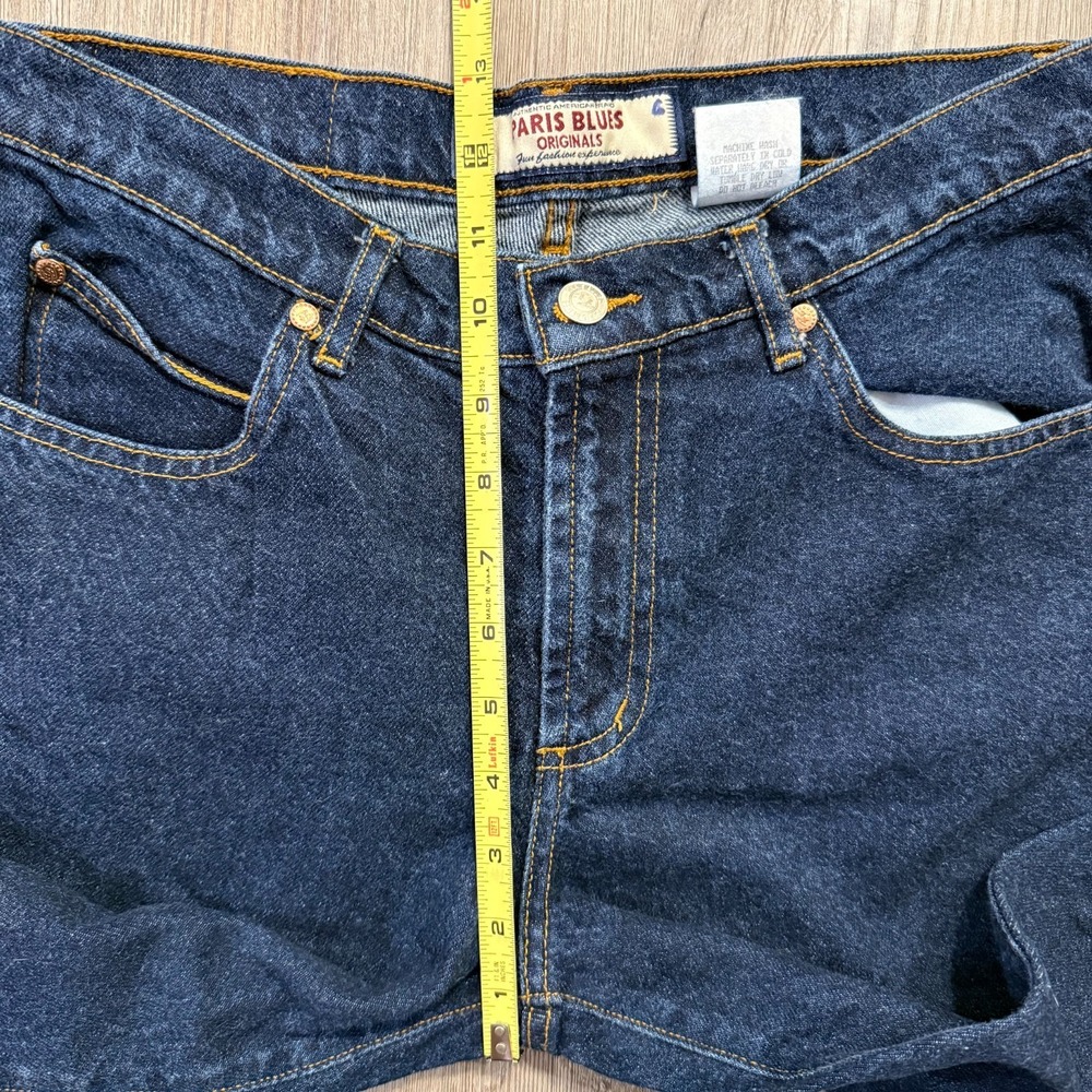 Paris Blues Womens 11 Vintage Y2K Bootcut Flare Jeans - Picture 7 of 10